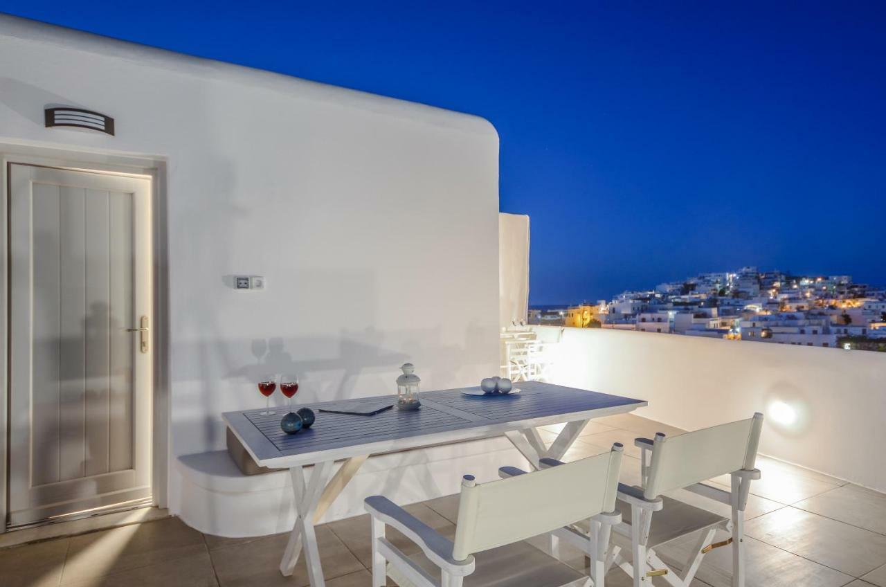 דירות Naxos City Cycladic Breeze מראה חיצוני תמונה