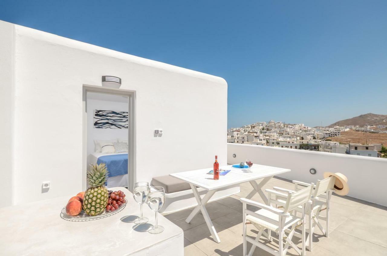 דירות Naxos City Cycladic Breeze מראה חיצוני תמונה