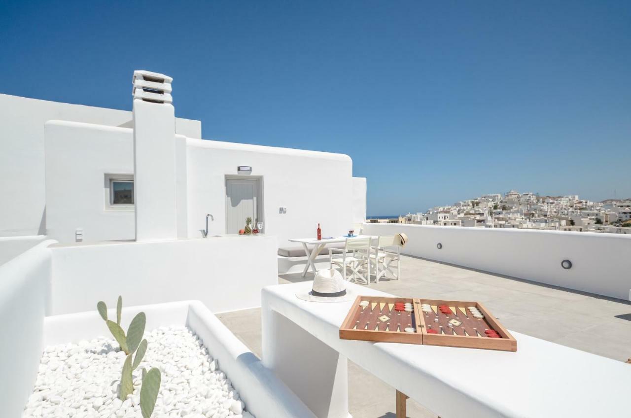 דירות Naxos City Cycladic Breeze מראה חיצוני תמונה