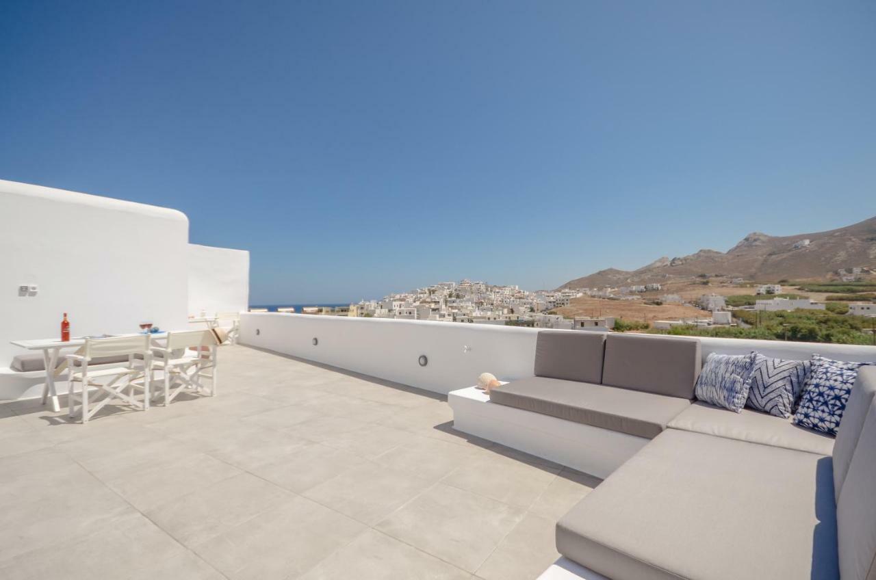 דירות Naxos City Cycladic Breeze מראה חיצוני תמונה